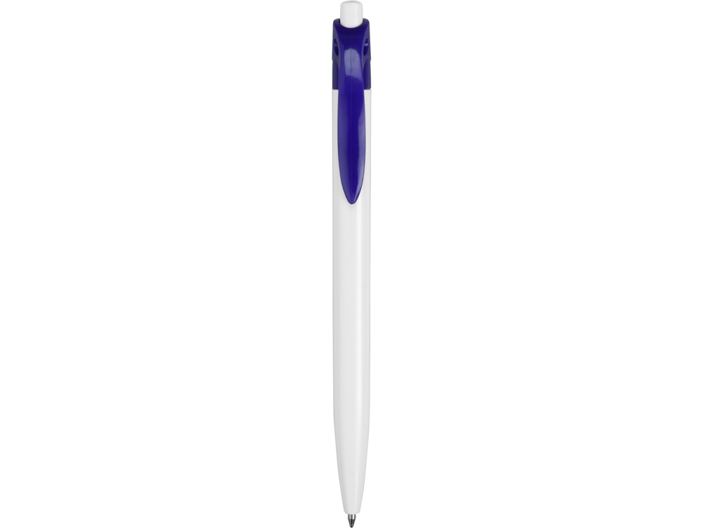 Ручка шариковая Какаду, белый/синий - купить оптом