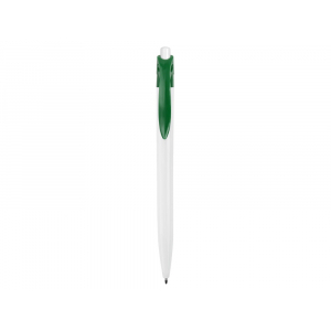 Ручка шариковая Какаду, белый/зеленый - купить оптом