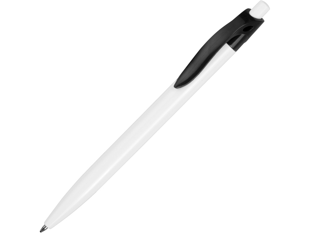 Ручка шариковая Какаду, белый/черный - купить оптом