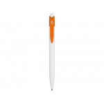 Ручка шариковая Какаду, белый/оранжевый, фото 1