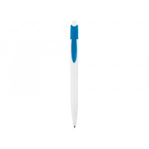 Ручка шариковая Какаду, белый/голубой - купить оптом