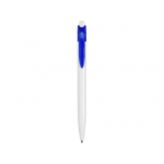 Ручка шариковая Какаду, белый/ярко-синий, фото 1