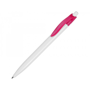Ручка шариковая Какаду, белый/розовый - купить оптом