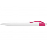 Ручка шариковая Какаду, белый/розовый, фото 3