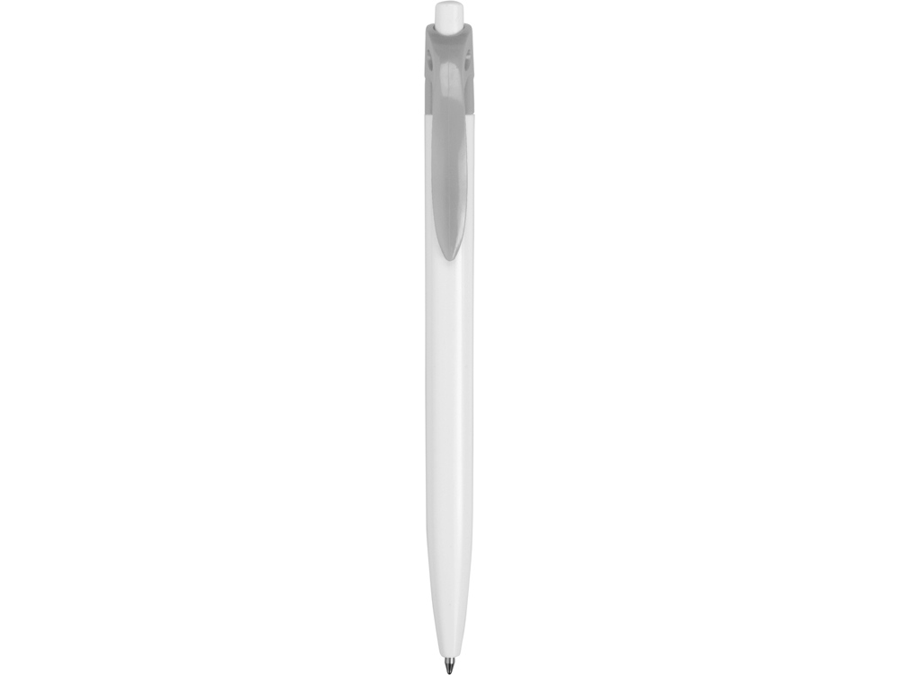Ручка шариковая Какаду, белый/серый - купить оптом