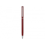 Ручка металлическая шариковая Атриум, бордовый, фото 1