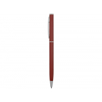 Ручка металлическая шариковая Атриум, бордовый, фото 2