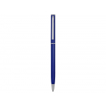 Ручка металлическая шариковая Атриум, синий, фото 1