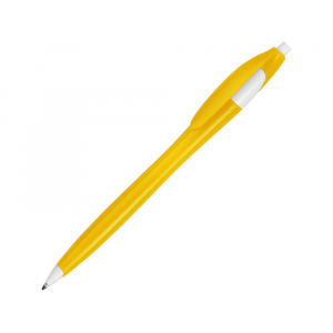 Ручка шариковая Астра, желтый - купить оптом
