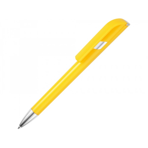 Ручка шариковая Атли, желтый - купить оптом