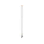 Ручка шариковая Локи, белый/оранжевый, фото 3