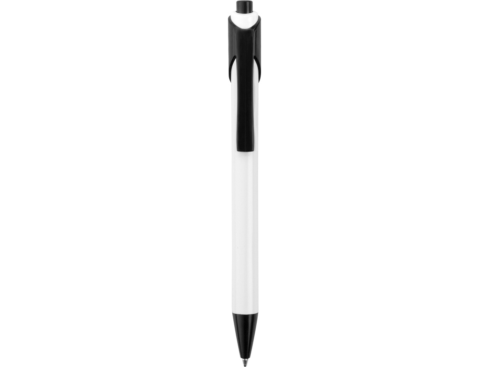 Ручка шариковая Тукан, белый/черный - купить оптом