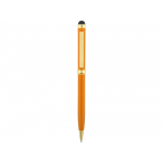 Ручка шариковая Голд Сойер со стилусом, оранжевый, фото 1
