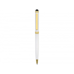 Ручка шариковая Голд Сойер со стилусом, белый, фото 1