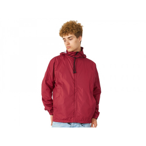 Куртка мужская с капюшоном Wind, красный - купить оптом