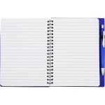 Блокнот Контакт с ручкой, синий, фото 4