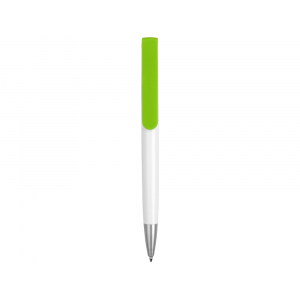 Ручка-подставка Кипер, белый/зеленое яблоко - купить оптом