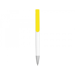 Ручка-подставка Кипер, белый/желтый - купить оптом