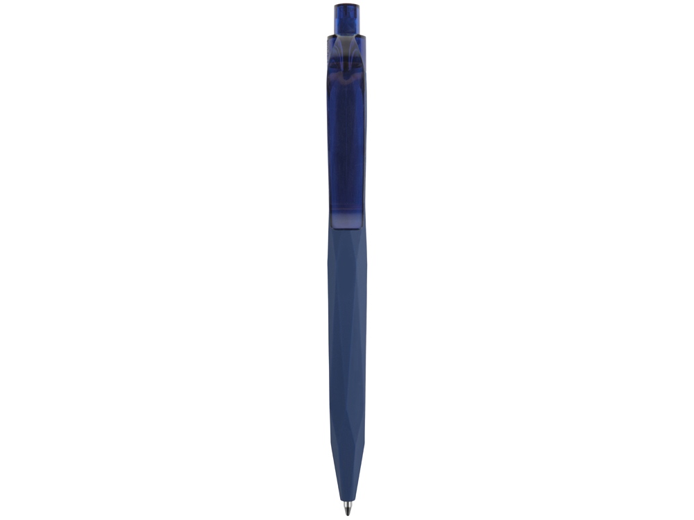 Ручка шариковая QS 20 PRT софт-тач, синий - купить оптом