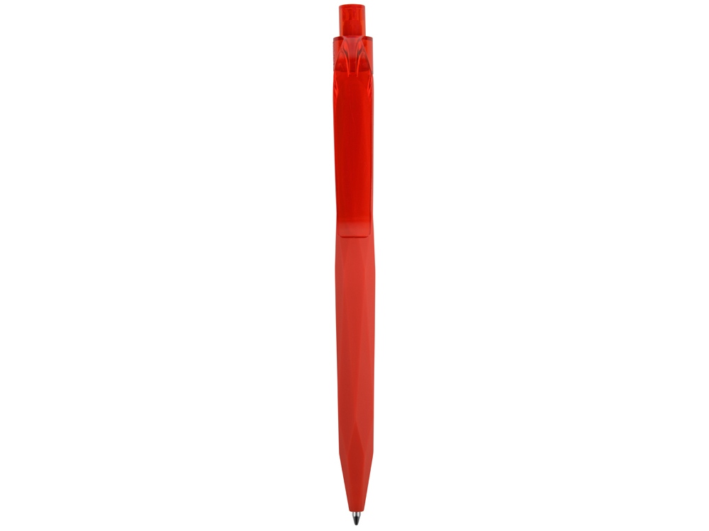 Ручка шариковая QS 20 PRT софт-тач, красный - купить оптом