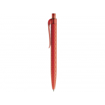 Ручка шариковая QS 01 PRT софт-тач, красный, фото 1