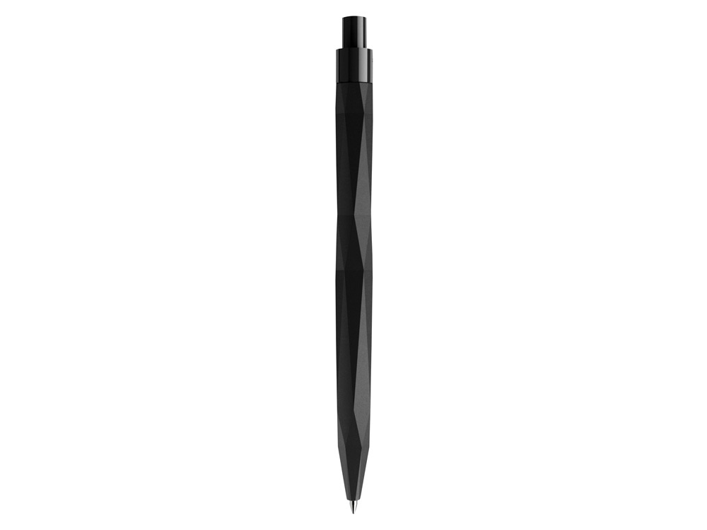Ручка шариковая QS 20 PRP софт-тач, черный - купить оптом