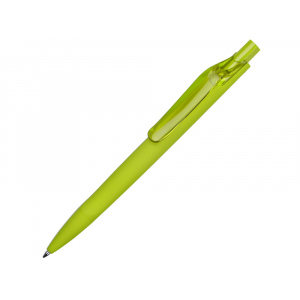 Ручка пластиковая шариковая Prodir ds6prr-48 софт-тач, лайм - купить оптом