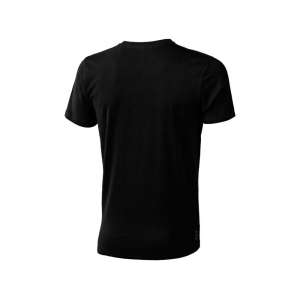 Nanaimo мужская футболка с коротким рукавом, черный - купить оптом