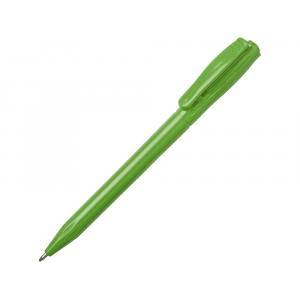 Ручка пластиковая шариковая Stitch, зеленое яблоко - купить оптом