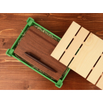 Подарочная деревянная коробка, зеленый, фото 1