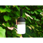 Портативный беспроводной Bluetooth динамик Lantern со встроенным светильником, черный/серебристый/белый, фото 4