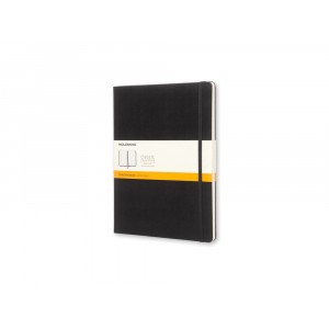Записная книжка Moleskine Classic (в линейку), Хlarge (19х25 см), черный - купить оптом
