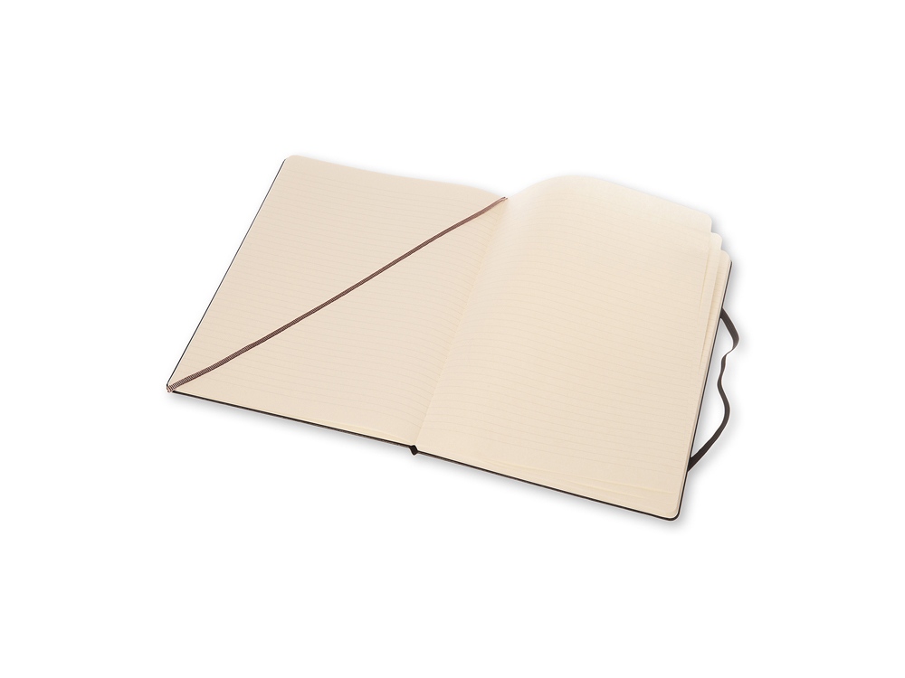 Записная книжка Moleskine Classic (в линейку), Хlarge (19х25 см), черный - купить оптом