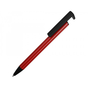 Ручка-подставка шариковая Кипер Металл, красный - купить оптом