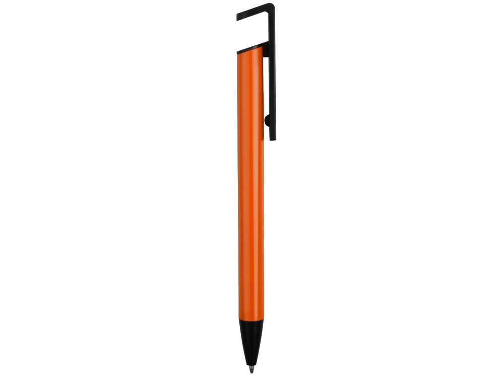 Ручка-подставка шариковая Кипер Металл, оранжевый - купить оптом