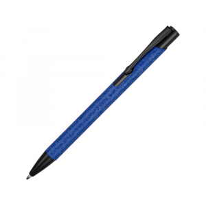 Ручка металлическая шариковая Crepa, синий/черный - купить оптом