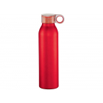 Спортивная алюминиевая бутылка Grom, красный, фото 1