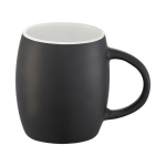 Керамическая чашка Hearth с деревянной крышкой-костером, черный/белый, фото 3