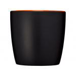 Керамическая чашка Riviera, черный/оранжевый, фото 1