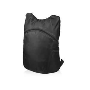 Рюкзак складной Compact, черный - купить оптом