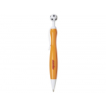 Шариковая ручка Naples football, оранжевый/белый/черный, фото 2