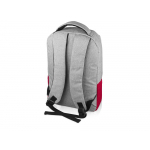 Рюкзак Fiji с отделением для ноутбука, серый/красный 207C, фото 1