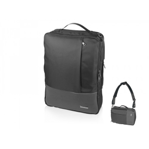 Рюкзак-трансформер Duty для ноутбука, темно-серый - купить оптом
