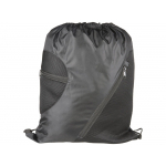 Спортивный рюкзак из сетки на молнии, черный, фото 1
