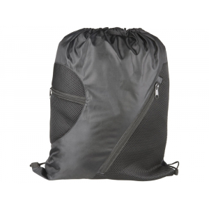 Спортивный рюкзак из сетки на молнии, черный - купить оптом