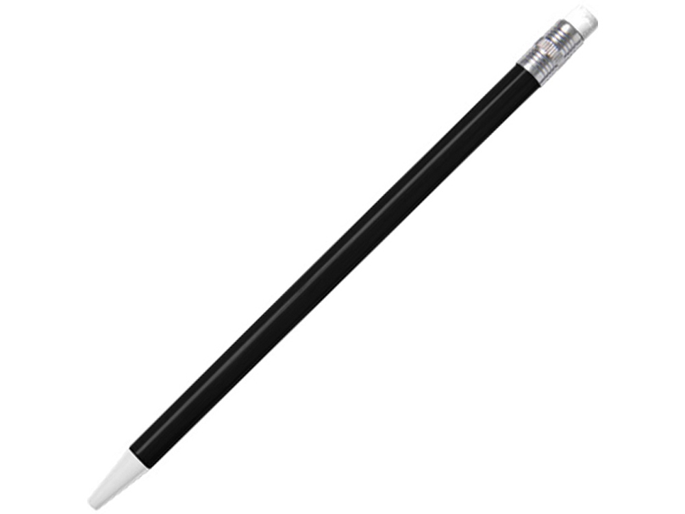 Механический карандаш Caball, черный/белый/серебристый - купить оптом