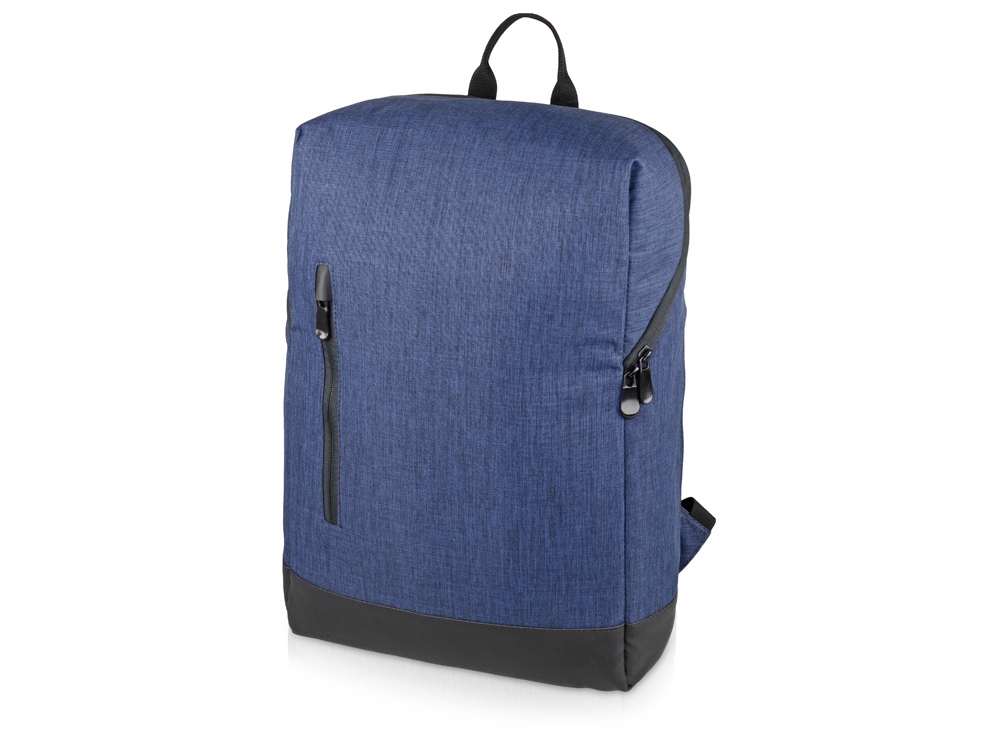 Рюкзак Bronn с отделением для ноутбука 15.6, синий меланж - купить оптом