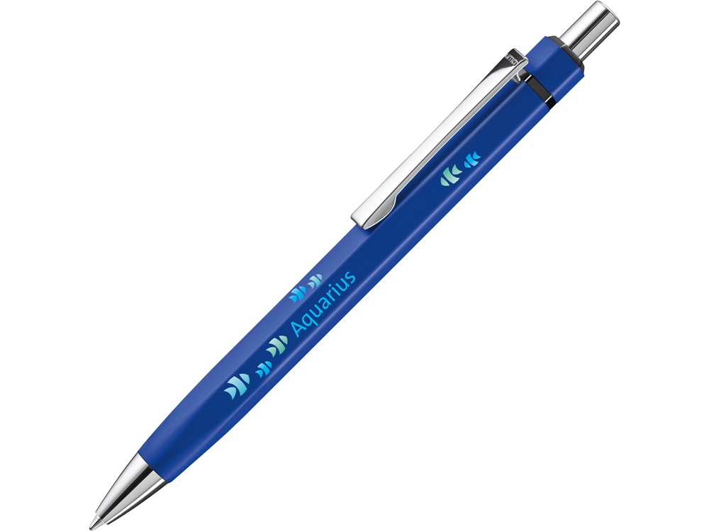 Ручка шариковая шестигранная UMA Six, синий - купить оптом