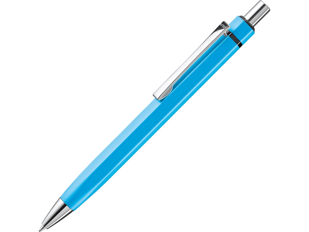 Ручка шариковая шестигранная UMA Six, голубой - купить оптом