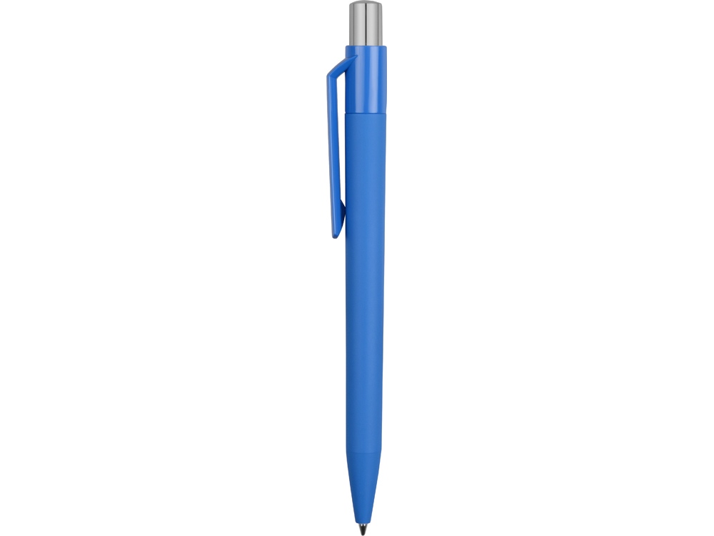 Ручка шариковая UMA ON TOP SI GUM soft-touch, синий - купить оптом